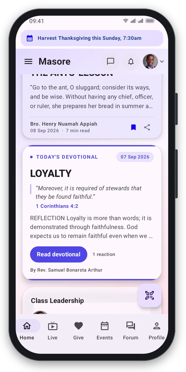 Home — Devotional & Hymn